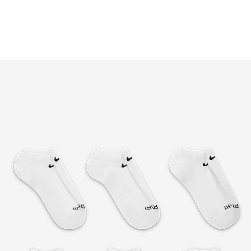 NIKE Training No-Show Socks (3 Pairs)
Nike Everyday Plus Cushion
NWT - Picture 4 of 5